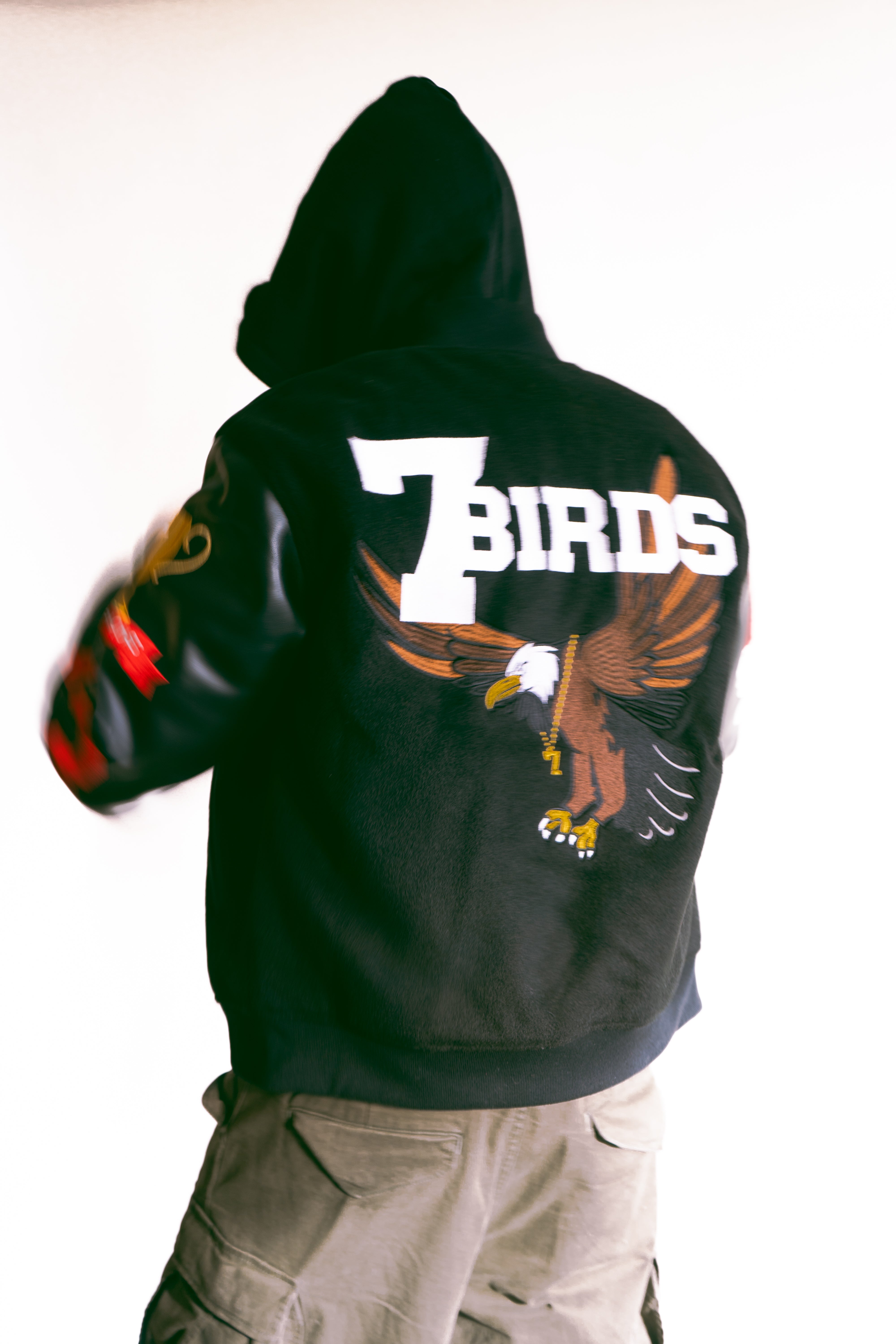 Authentic Varsity Black