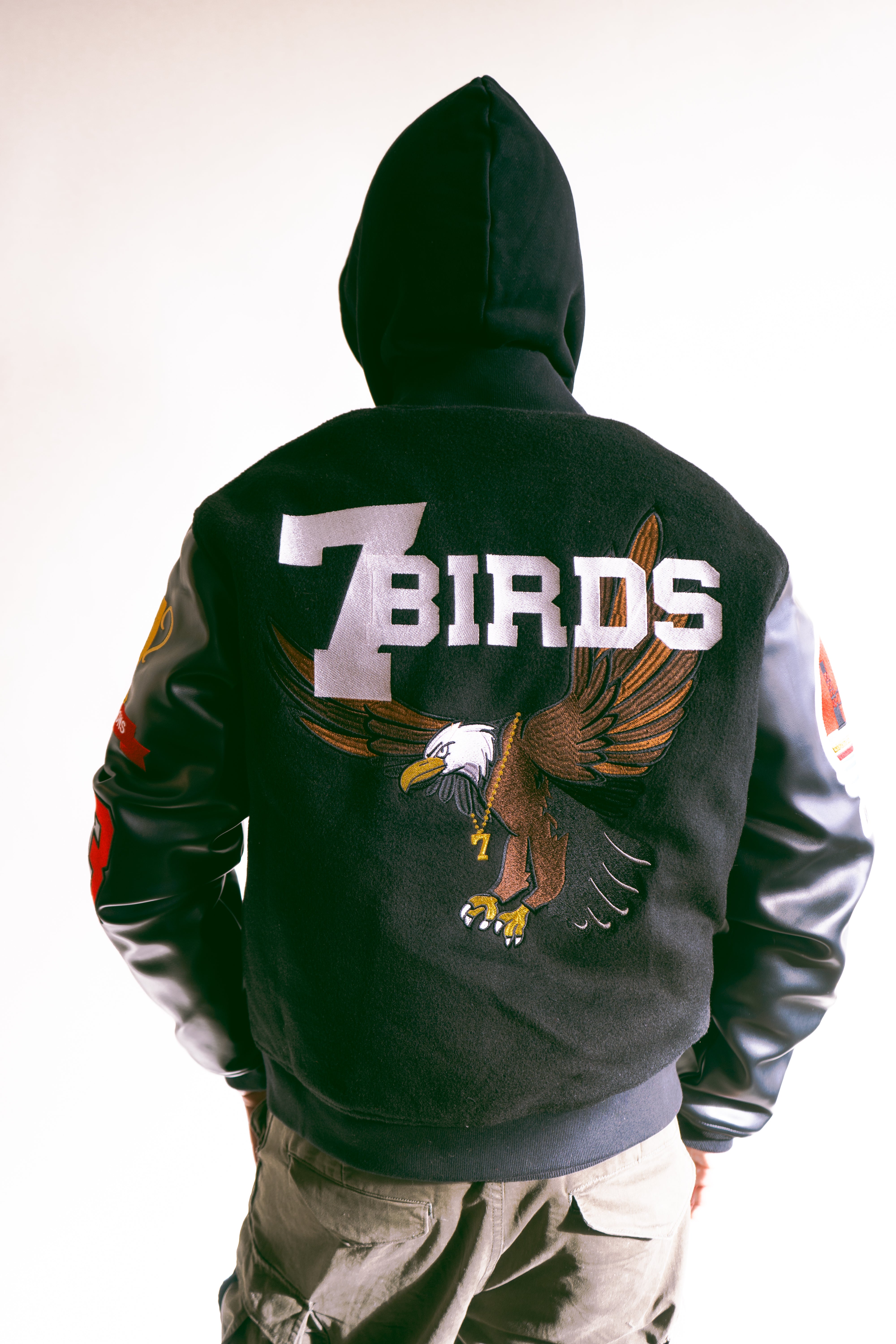 Authentic Varsity Black