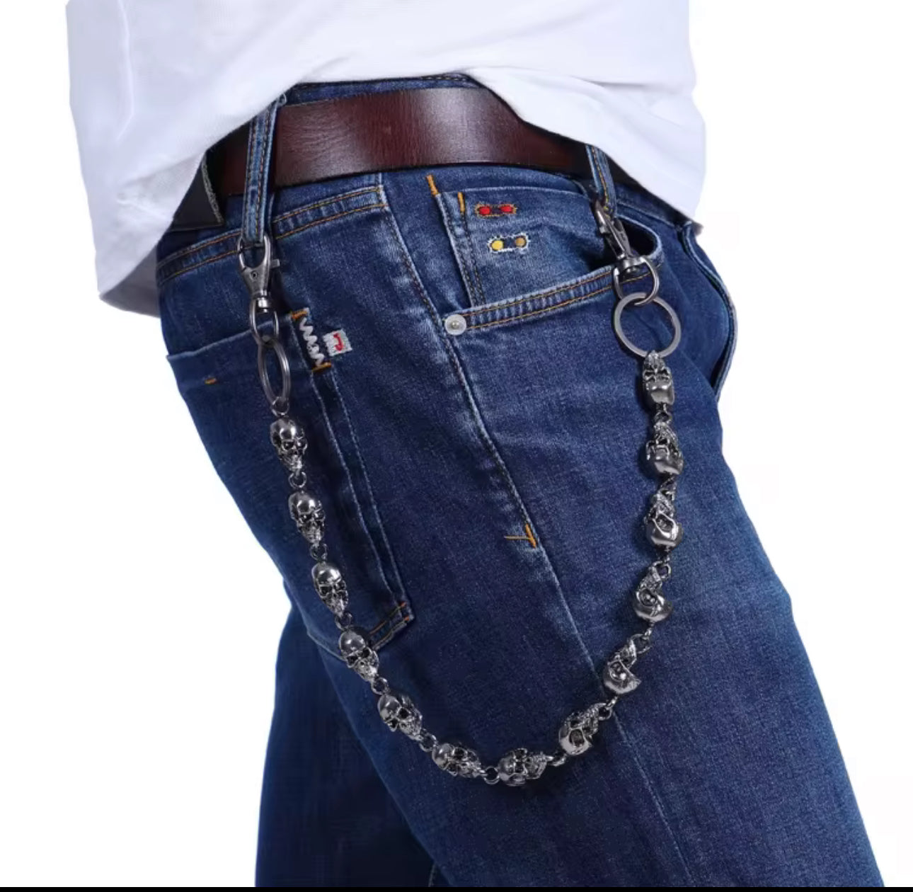 Skull Gang Wallet Chain